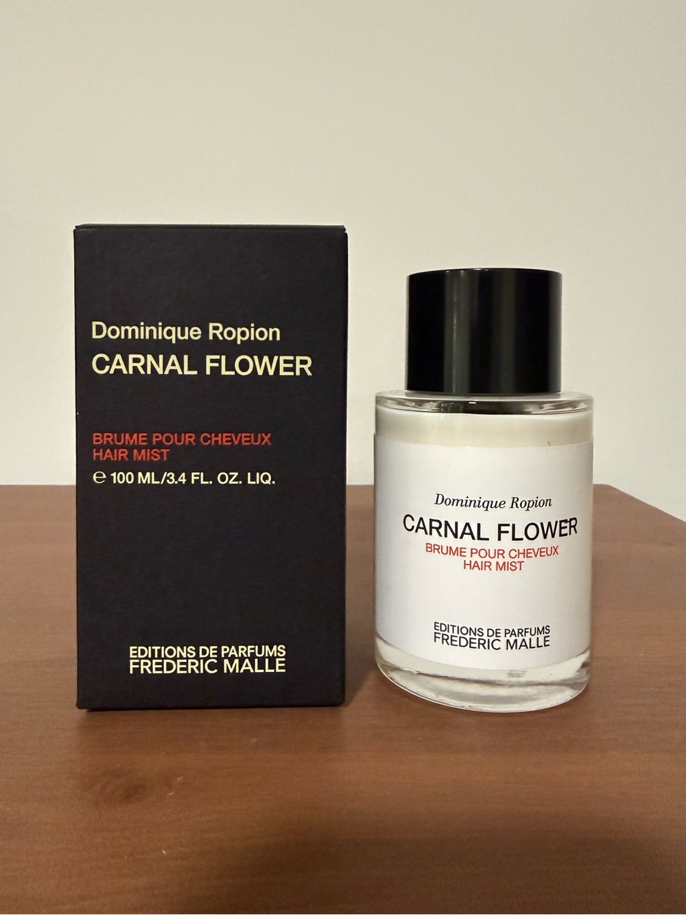 Frederic Malle CARNAL FLOWER Hair Mist, 100ml/ 3.4 fl oz, NIB Authentic